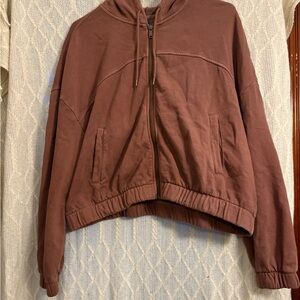 Old Navy Women's Brown Bomber Jacket